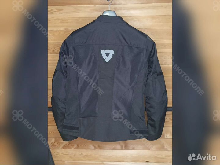 Текстильная мотокуртка revit Eclipse Black (S)