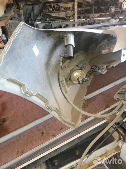 Передний бампер с дефектом на Малибу 2013г