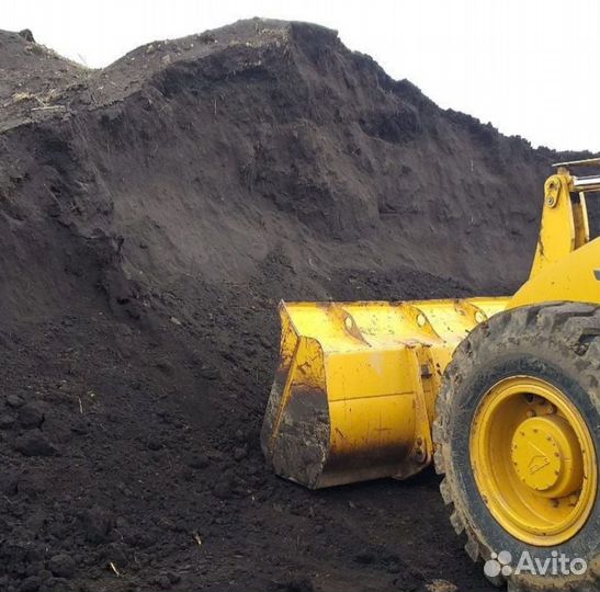 Плодородный грунт торф чернозем