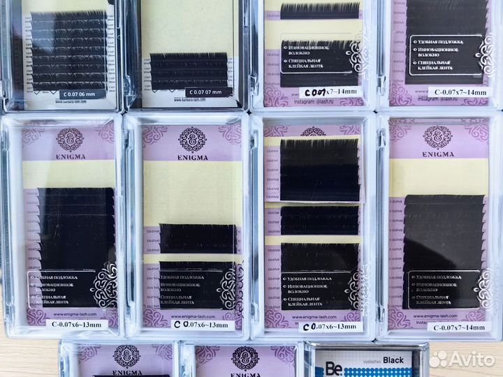 Ресницы для наращивания C 0.07, 11 палеток