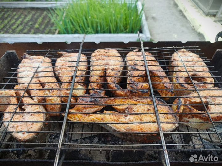 Стейки кеты