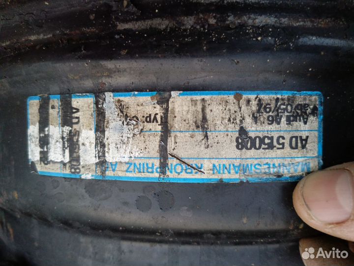 Оригинальные диски audi r 15