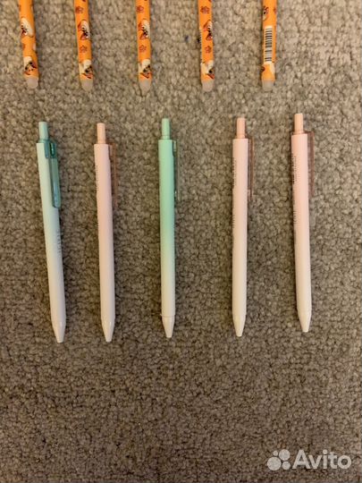 Ручки, карандаши, фломастеры