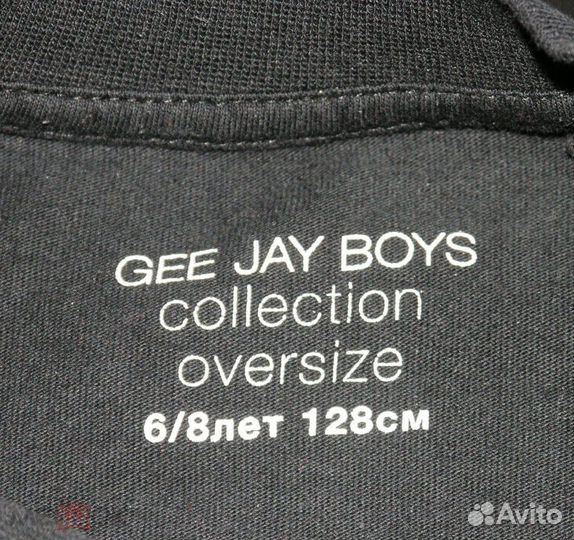 Футболка Gee jay boys collection. 6-8 лет