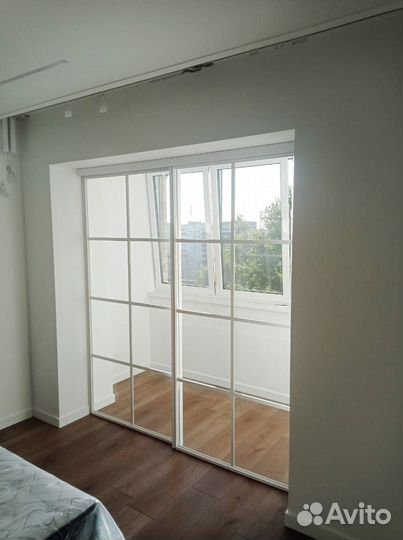 Раздвижная перегородка дверь купе в студию и офис