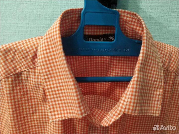Рубашка новая на мальчика 146 размер