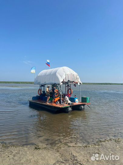 Сплав на плоту по селенге