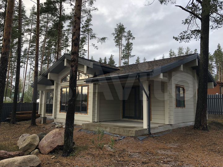 Коттедж 130 м² на участке 8 сот.