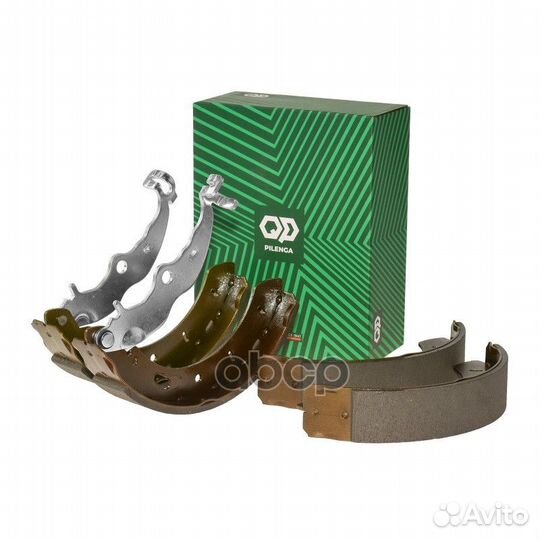 Колодки тормозные задние барабанные ford BS-P11