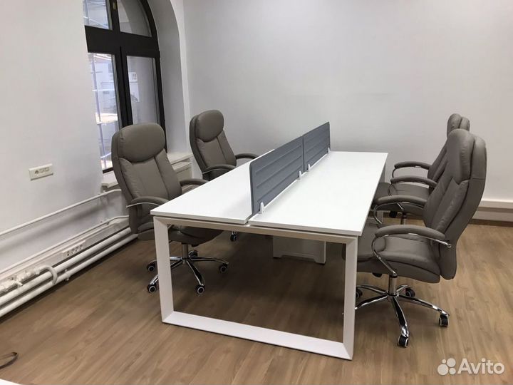 Бенч система на 4 рабочих места, 240х120