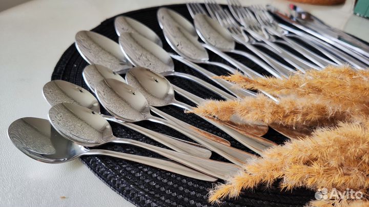 Набор столовых приборов 24 предмета Новый