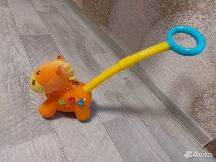 Детская каталка с ручкой