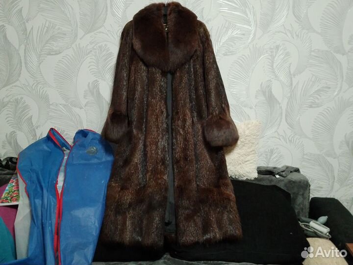 Шуба женская натуральная 52 54