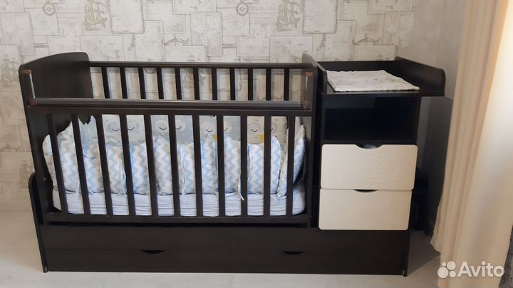 Детская кроватка трансформер