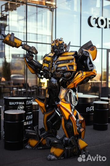 Робот трансформер бамблби детские поздравления
