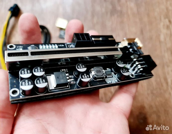 Райзера ver010s Plus 6pin / Molex