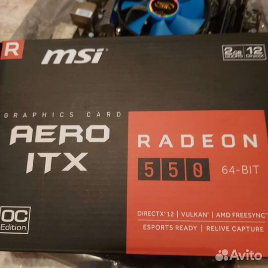 Материнская плата с процессом и видеокартой