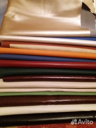 Лоскут для творчества из кожзама на вес