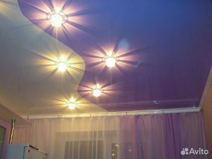 Потолки натяжные