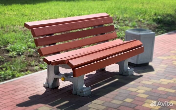 Скамейка уличная садовая