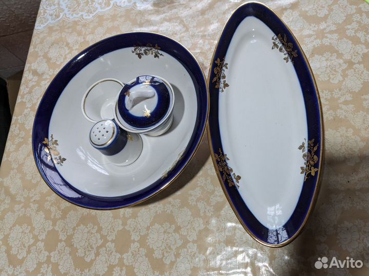 Тарелки Дулевский завод бокалы стаканы