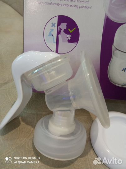Молокоотсос avent ручной