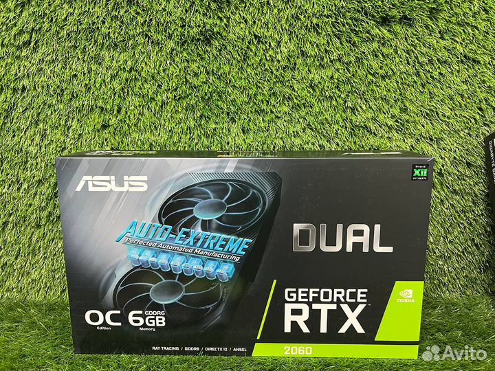Видеокарта asus GeForce RTX 2060 Dual EVO OC