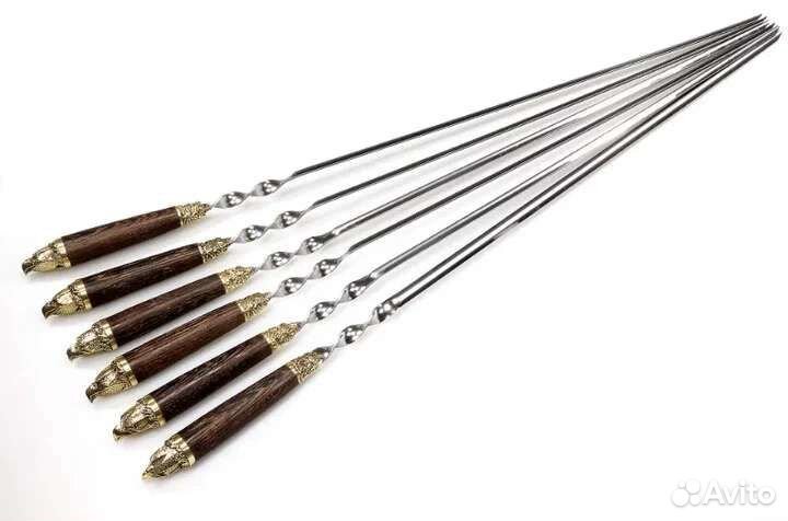 Шампура набор подарочный шашлычный
