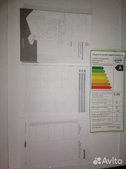 Стиральная машина gorenje