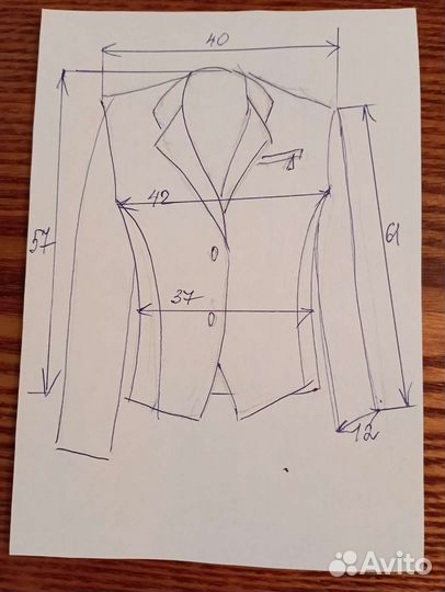 Брючный костюм для девушки