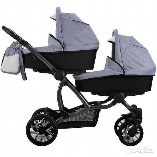 Коляска Legacy Mira 2 в 1 для двойни или погодок