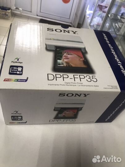 Фото принтер mini sony DPP-FP35