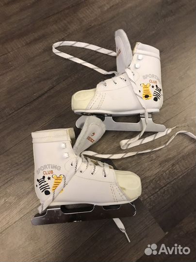 Коньки двухполозные 30