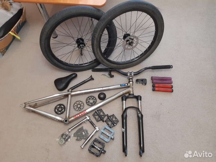 Запчасти на mtb Suntour, Octane one, profile bmx