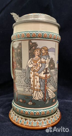 Пивная кружка.Германия.Mettlach.Свадьба