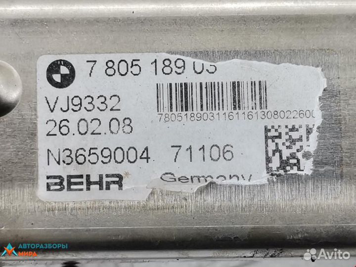 Охладитель EGR / Радиатор EGR BMW 1 11717805189