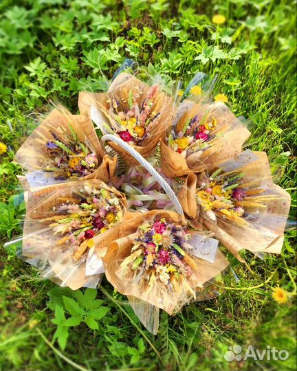 Букет из сухоцветов