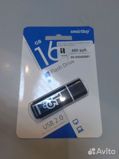 USB 2.0 Флешка 16GB