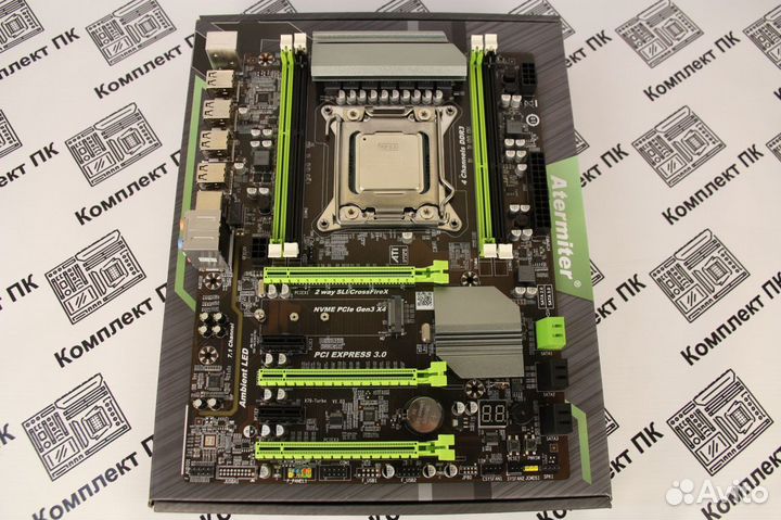 Комплект Xeon 2620 v2 (6-12 ядер) + x79 Turbo