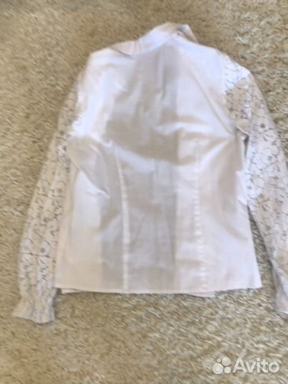 Блузка белая на 146 см
