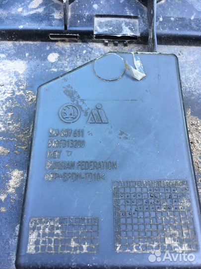 Защита двигателя skoda rapid 2022