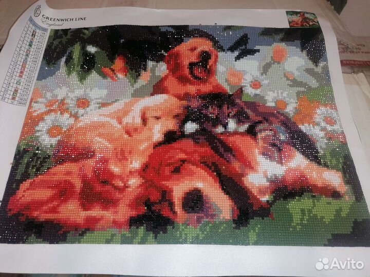 Картины из страз