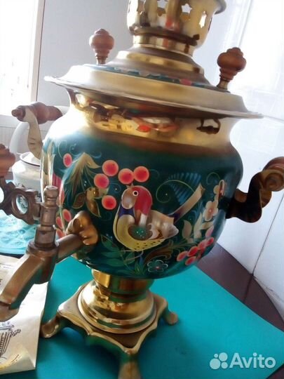 Самовар электрический расписной