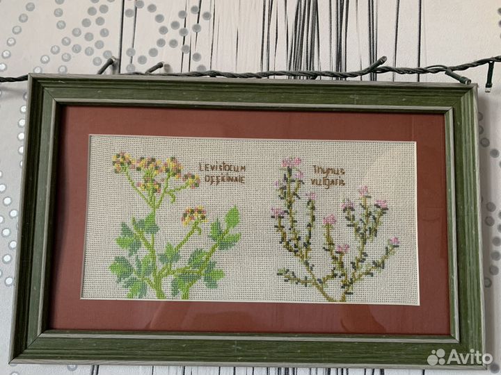 Картины вышитые