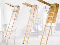 Чердачные лестницы Факро разные модели fakro
