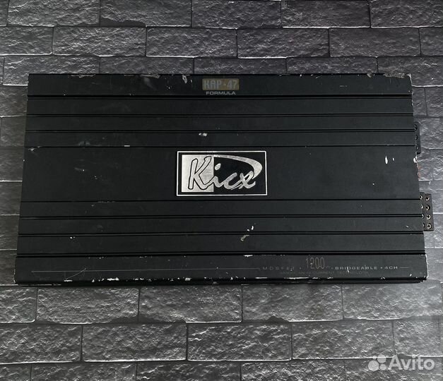 Усилитель 4 канальный kicx 47
