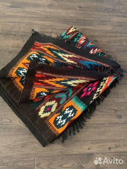 Ковёр шерстяной гуцульский домотканный килим