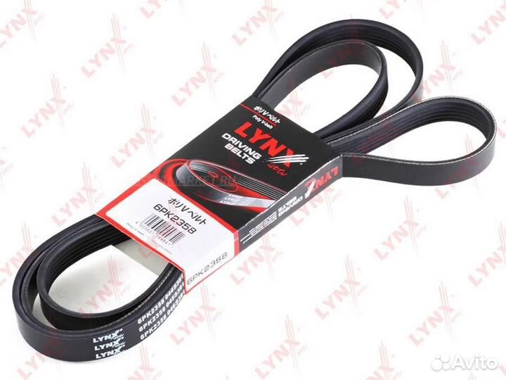 Lynxauto 6PK2358 Ремень поликлиновый