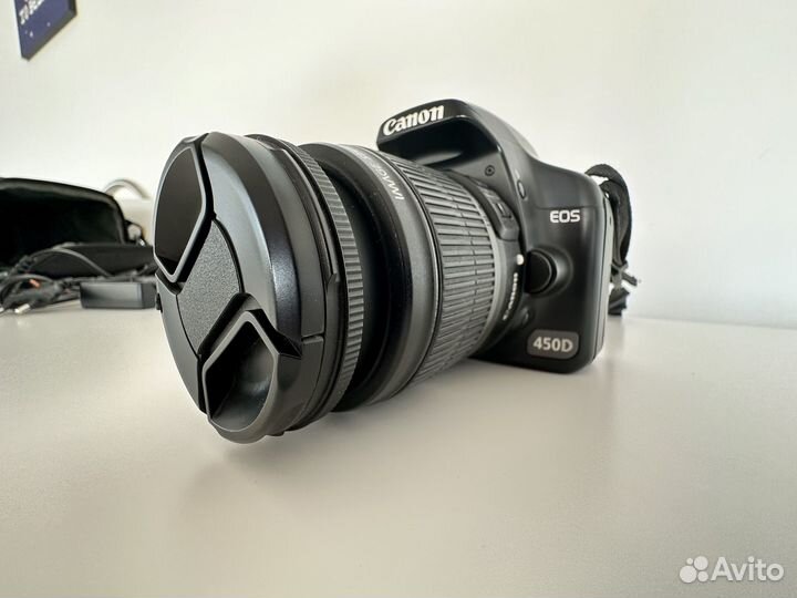 Зеркальный фотоаппарат canon EOS 450D