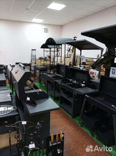 Мангал с вытяжкой